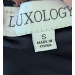 Luxology Paisley Print Maxi Dress S Pink Navy Tiered Off Shoulder/V-Neck Ruffle Photo 1