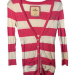 Hollister VTG Y2k  Ladies Small Stripe Knitwear Cardigan Sweater Bella Swan Style Photo 0