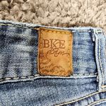 BKE  Culture Stretch Women 26 x 33 1/2 Denim Jeans Flare Leg Raw Hem Light Wash Photo 5