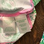 Lilly Pulitzer  Karina Tunic L UPF 50+ Chillylilly Just Wing It Green Botanical Photo 5