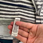 American Rag  Pullover Cotton‎ Striped Hoodie Size Small Photo 5