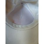 Womens White Baseball Cap Love Rainbow Embroidered Adjustable Strap One Size Photo 4
