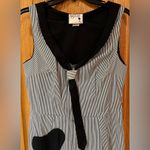 E.C. Star Bon Voyage Nautical Sailor Pinup Girl Rockabilly Retro Dress Sz Large Black Photo 1