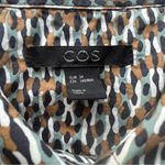COS  Women's Long Sleeve Blurred Dot Button Up Shirt Size XS EUR 34 Photo 4
