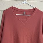 Free People Intimately Pink Waffle Thermal Top size M Photo 7