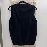 ZARA black cotton vest Photo 2