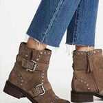 Sam Edelman Drea Studded Suede Booties Sz 8 Photo 0