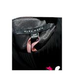 Alex Marie NWT Midnight Fantasy Pleated Sleeveless 3D Flower Hem Dress. … Photo 5