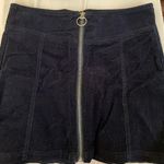 Forever 21 Black Suede Skirt Photo 0