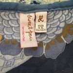 Sweet Pea Y2K floral print wrap mesh top Photo 2