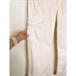 AGOLDE NWT Free People Minka High Rise Wide Leg Cargo Jeans Milkshake White 24 Photo 8