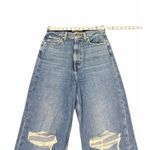 Levi's Premium Jeans Womens Size 26 High Loose Distressed Light Wash Blue Photo 2