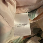 Ann Taylor  Petite Floral Wide Leg  Pants - Orange and Green Photo 4