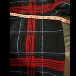 Talbots Navy and Red Plaid Long Cardigan Medium Photo 2