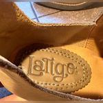 Latigo  Tan Kick Woven Split Shaft Booties Blocked Heel. Sz 6M Leather. 2 Inch Photo 6