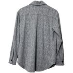 Athleta  Braiden Shirt Jacket Textured Black White Women’s Size XS Oversized Laye Photo 1