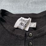 Princess Polly 🛎️ 5/$20  Black Long Sleeve Cropped Size 0 Photo 2