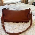 Coach Rare Vintage Hampton Demi Brown Leather Shoulder Crossbody Bag Photo 0
