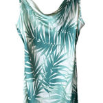 Bebe Satin Cowl Neck Slip Dress Midi Leaf size L Photo 0