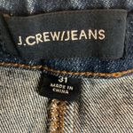 J.Crew Jeans Women's Asymmetrical Button Front Denim Skirt Sz 31 Cotton Stretch Photo 4
