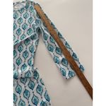 Cabana Life Tunic Dress Size S White Turquoise Beach Resort Shift Midi Beach Vac Photo 10