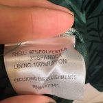 Hello Molly  Emerald Green Jacquard Mini Dress Holiday Party Formal S Photo 8