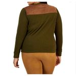 Tommy Hilfiger Womens  Plus Waffle Knit Thermal Henley Long Sleeve Shirt Top - 1x Photo 1