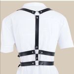 Harness Black Underbust Suspender Double Belt New Photo 2