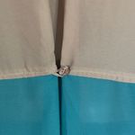 Ali & Kris color block roll tab sleeve blouse Photo 3