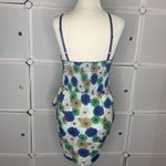 Solemio  Blue Floral Dress Size Small Photo 1