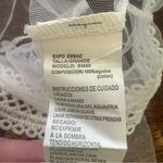 Sheer Bohemian Embroidered Coverup Kimono Women’s Size Large White Photo 6