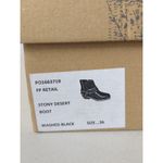 Free People New w/ box Stony desert boot washed black SZ 36 5.5-6 Western Photo 8