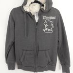 Disneyland‎ Parks Mickey Mouse 55 Sherpa Lined Hoodie Women's Small Zip Up Photo 0