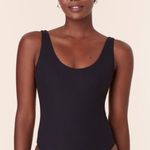 ANDIE  The Ibiza One Piece Ribbed Black S NWT Photo 0