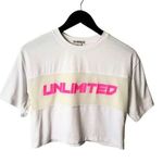 Forever 21 Unlimited T Shirt Trendy Classic Graphic Tee Top Short Sleeve Cotton Photo 0