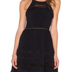 Sam Edelman  Black Lace Crochet Trim Dress Photo 1