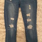 Abercrombie & Fitch Low Rise Skinny Ripped Jeans Photo 0