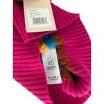 Mother The Mock 10 Laser Beam Striped Short Sleeve Sweater Pink Size XS Photo 11