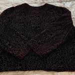 Maggie McNaughton Vintage Velvet Maroon With Gold Embroidery Button Up Blazer, size 24W Photo 11