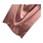 After Six  Charmeuse Halter Midi Dress 6829 Desert Rose Size 14 New Photo 2