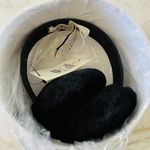UGG  AUSTRALIA Solid Black Sheepskin Earmuffs Photo 8