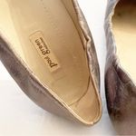 Paul Green  Womens US Size 6.5 Flower Flats Metallic Bronze Leather Round Toe Photo 4