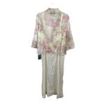 Alex Evenings NWT‎  Women's 2 Piece Dress with Blazer Jacket Floral Ivory Size 16 Photo 2