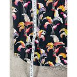 NWT APNY Women XL Black Tropical Floral Print Shirt Dress Maxi Cottagecore Boho Photo 10