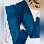 Free People Ultra High Rise Dark Wash Pull On Skinny Stretch Jeans Photo 8