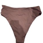 SKIMS SWIM MID WAIST BIKINI BOTTOMS COCOA XL NWT Photo 2