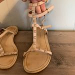 Rebecca Minkoff  Nude Studded Gladiator Sandals Size 6.5 Photo 2