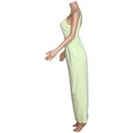 Amanda Uprichard  Marbella Maxi Dress, Hypermint, Large Photo 5