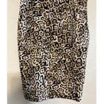 Thalia Sodi Thalia Sodi New Women Leopard Animal Pencil Print Skirt Size XXL elastic waist Photo 1