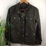 J.Crew Army Green Urban Streetwear Utility Long Sleeve Jacket Coat S Photo 2